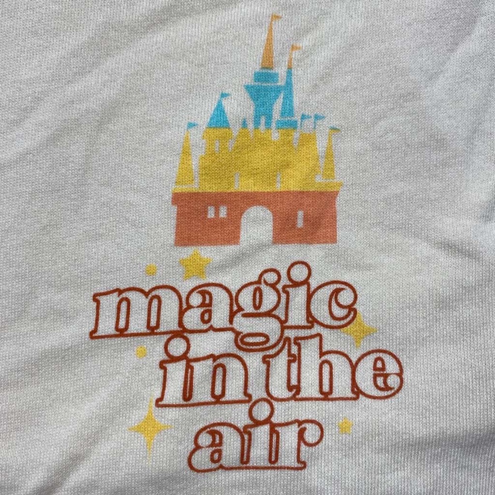 Disney Womens Magic in the Air Castle Graphic Skort Size XL Cream - Picture 5 of 15